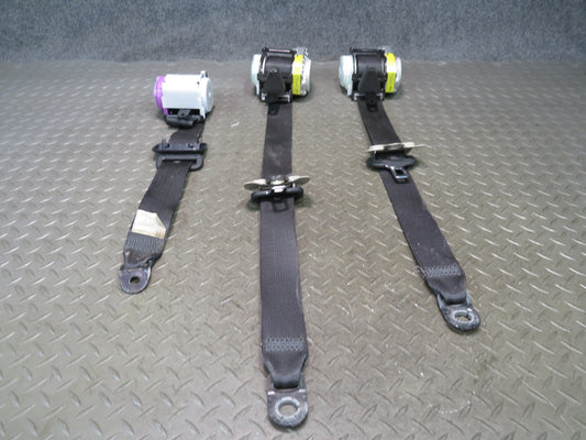 10-13 LEXUS GX460 REAR RIGHT CENTER LEFT SIDE SEATBELT RETRACTOR SET OEM