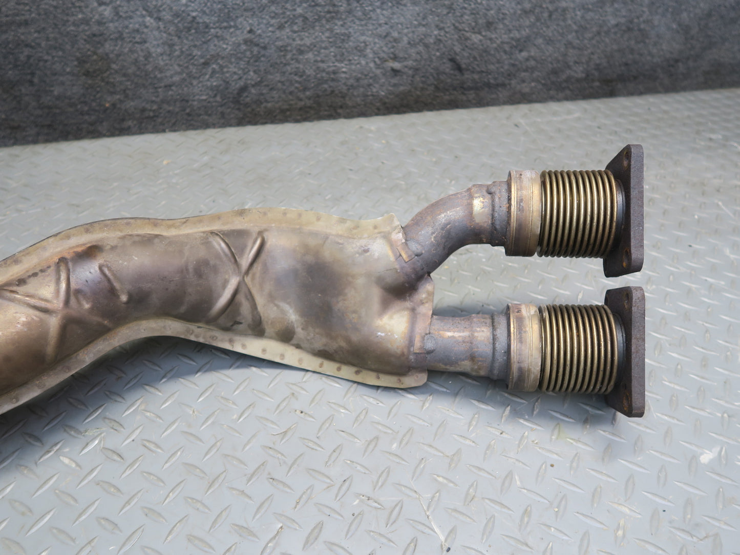 01-03 VW Eurovan T4 2.8L AXK A/T Front Exhaust Pipe w O2 Sensor 136K Miles OEM