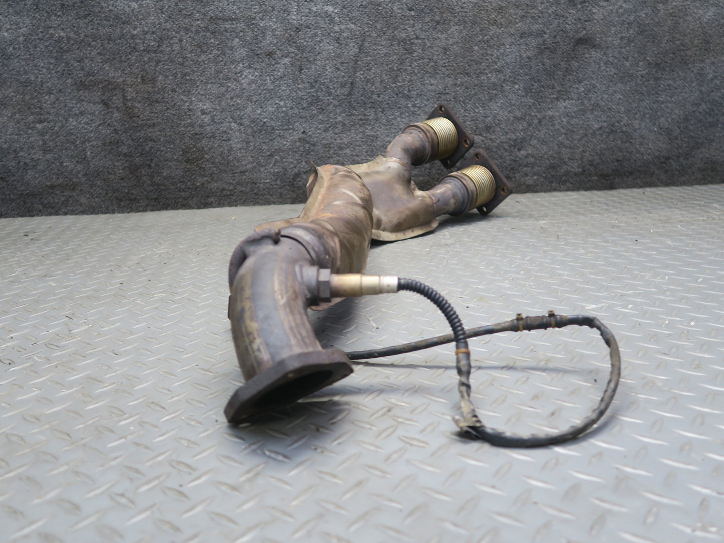 01-03 VW Eurovan T4 2.8L AXK A/T Front Exhaust Pipe w O2 Sensor 136K Miles OEM