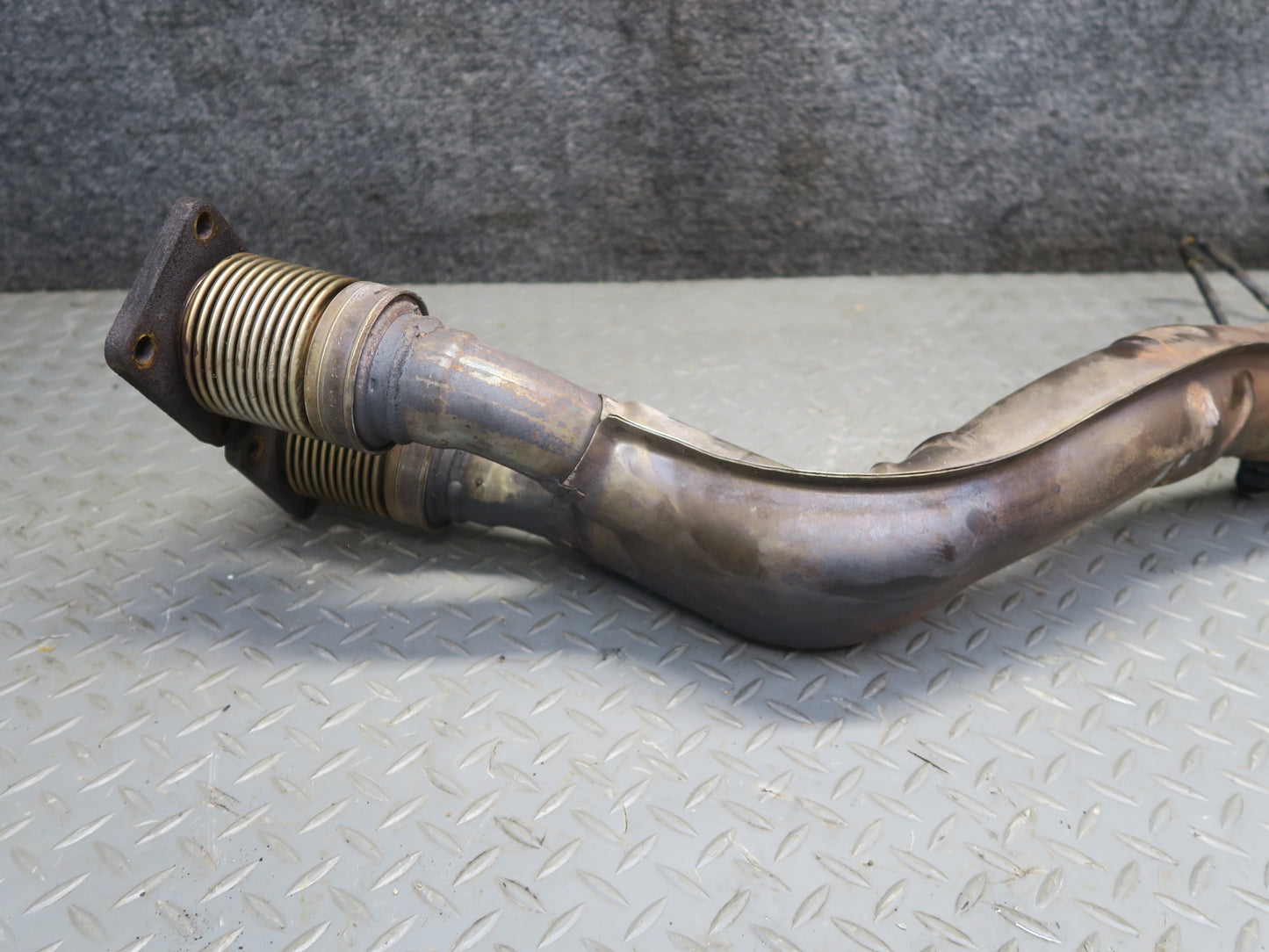 01-03 VW Eurovan T4 2.8L AXK A/T Front Exhaust Pipe w O2 Sensor 136K Miles OEM