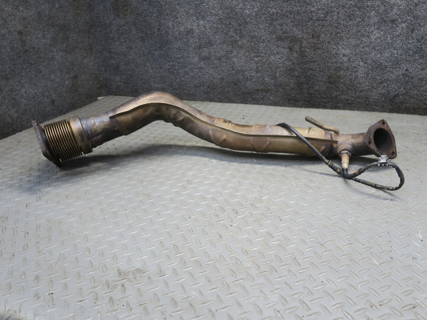 01-03 VW Eurovan T4 2.8L AXK A/T Front Exhaust Pipe w O2 Sensor 136K Miles OEM