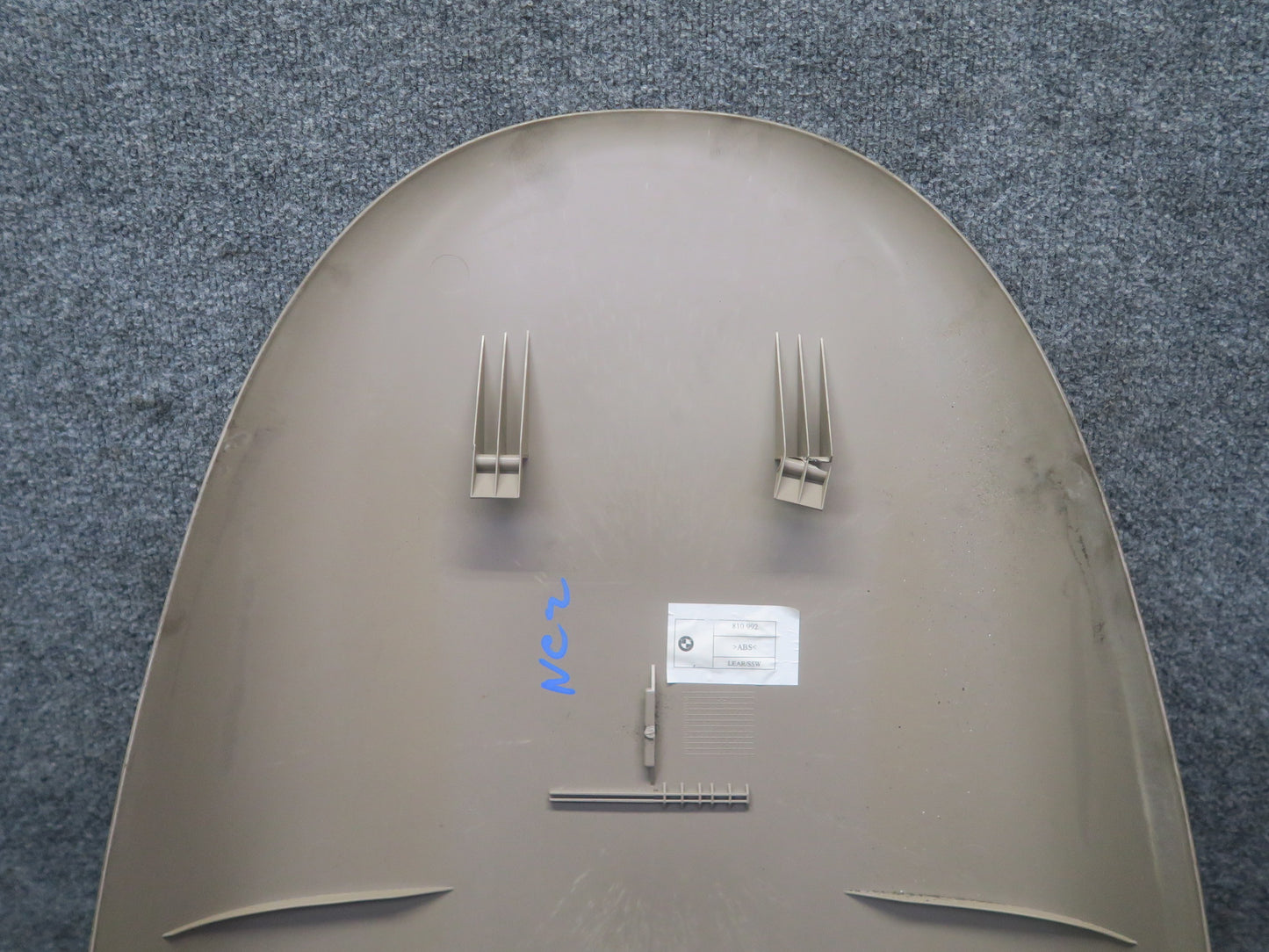 98-02 BMW E36/7 Z3 Front Left or Right Sport Seat Back Trim Cover Panel OEM