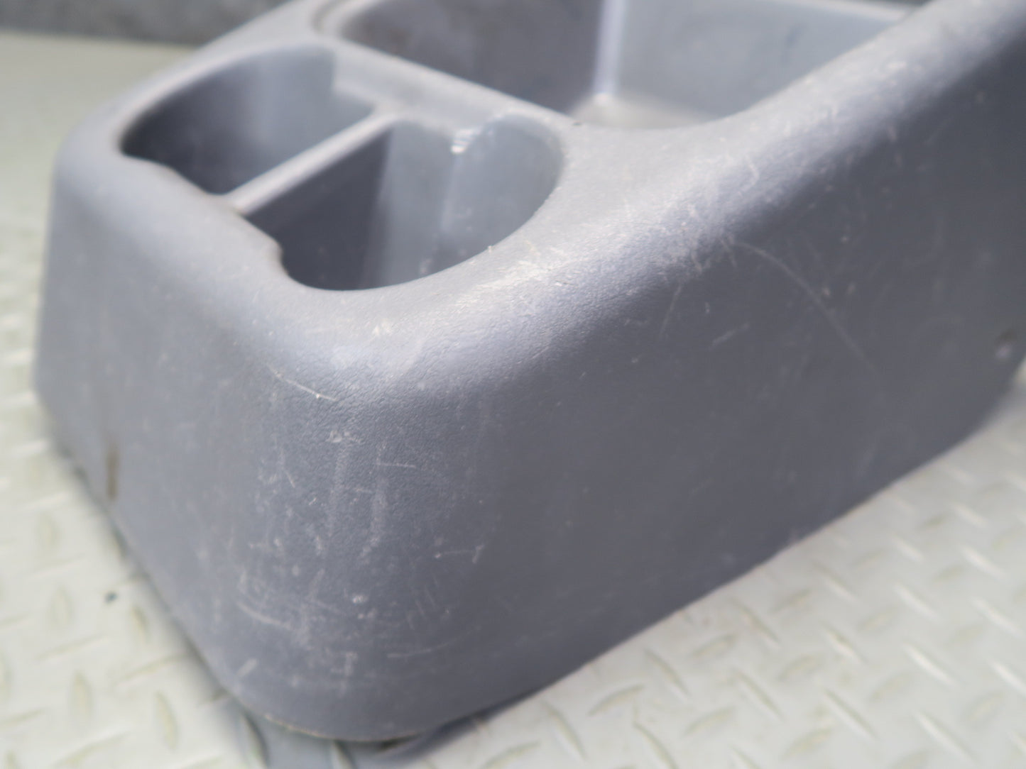 99-03 VW Eurovan T4 Center Console Trim CUP Holder Panel Gray 7DB858570A OEM