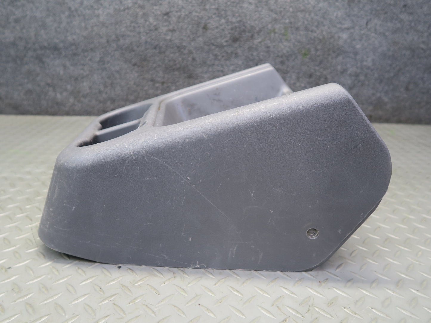 99-03 VW Eurovan T4 Center Console Trim CUP Holder Panel Gray 7DB858570A OEM