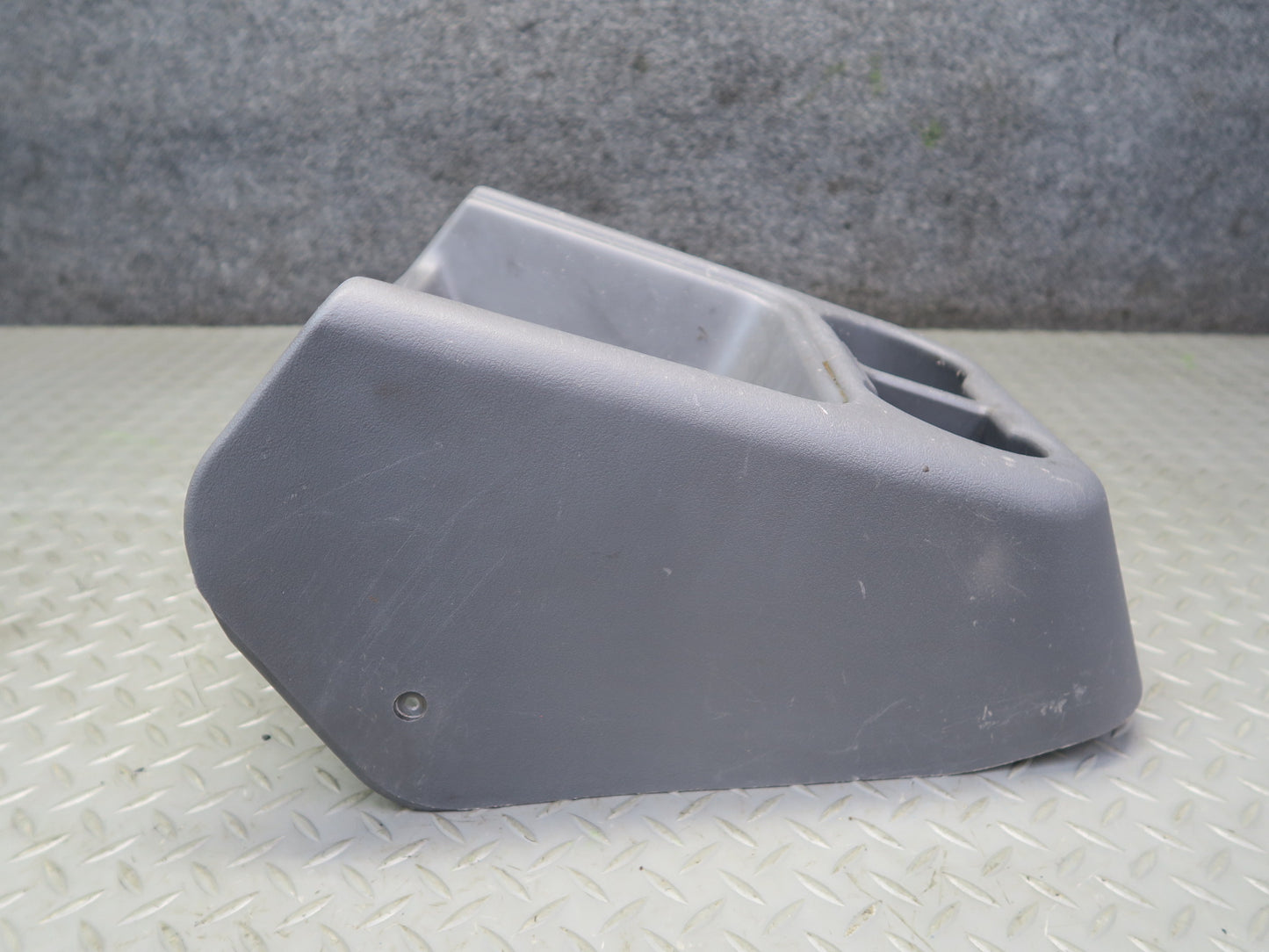 99-03 VW Eurovan T4 Center Console Trim CUP Holder Panel Gray 7DB858570A OEM