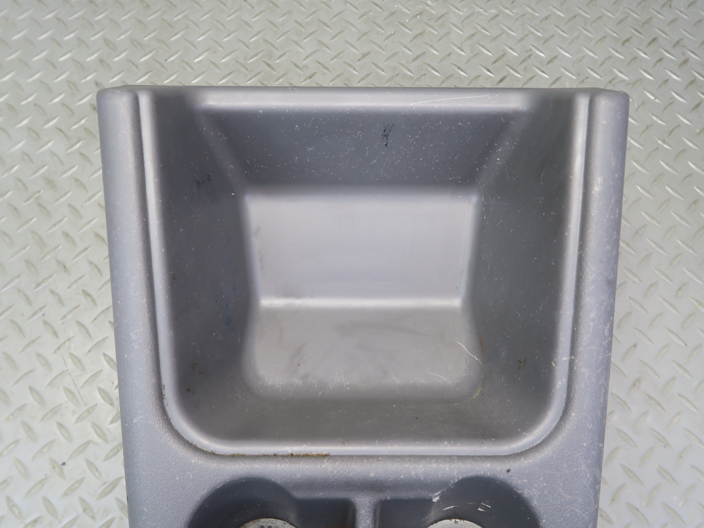 99-03 VW Eurovan T4 Center Console Trim CUP Holder Panel Gray 7DB858570A OEM