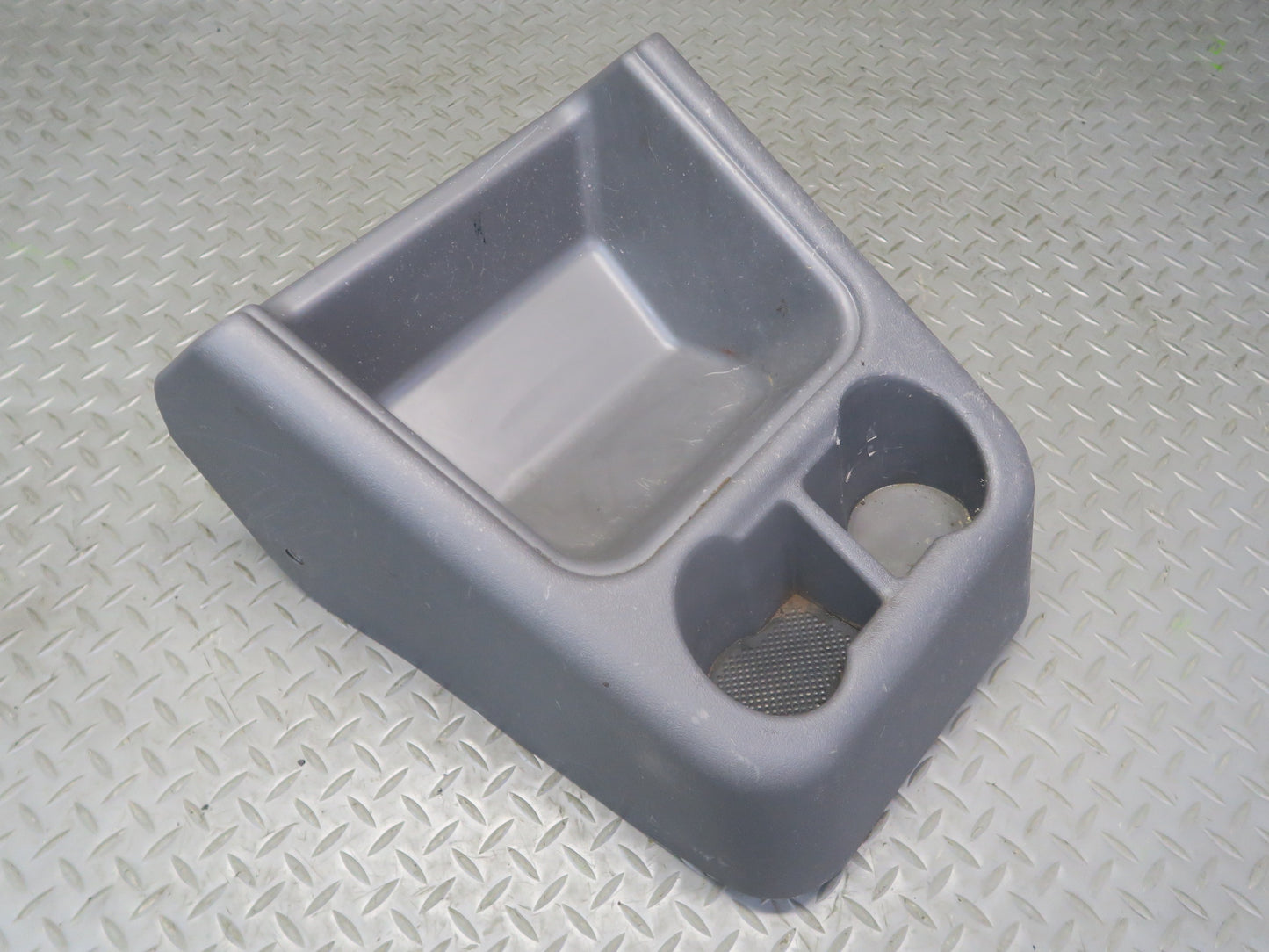 99-03 VW Eurovan T4 Center Console Trim CUP Holder Panel Gray 7DB858570A OEM
