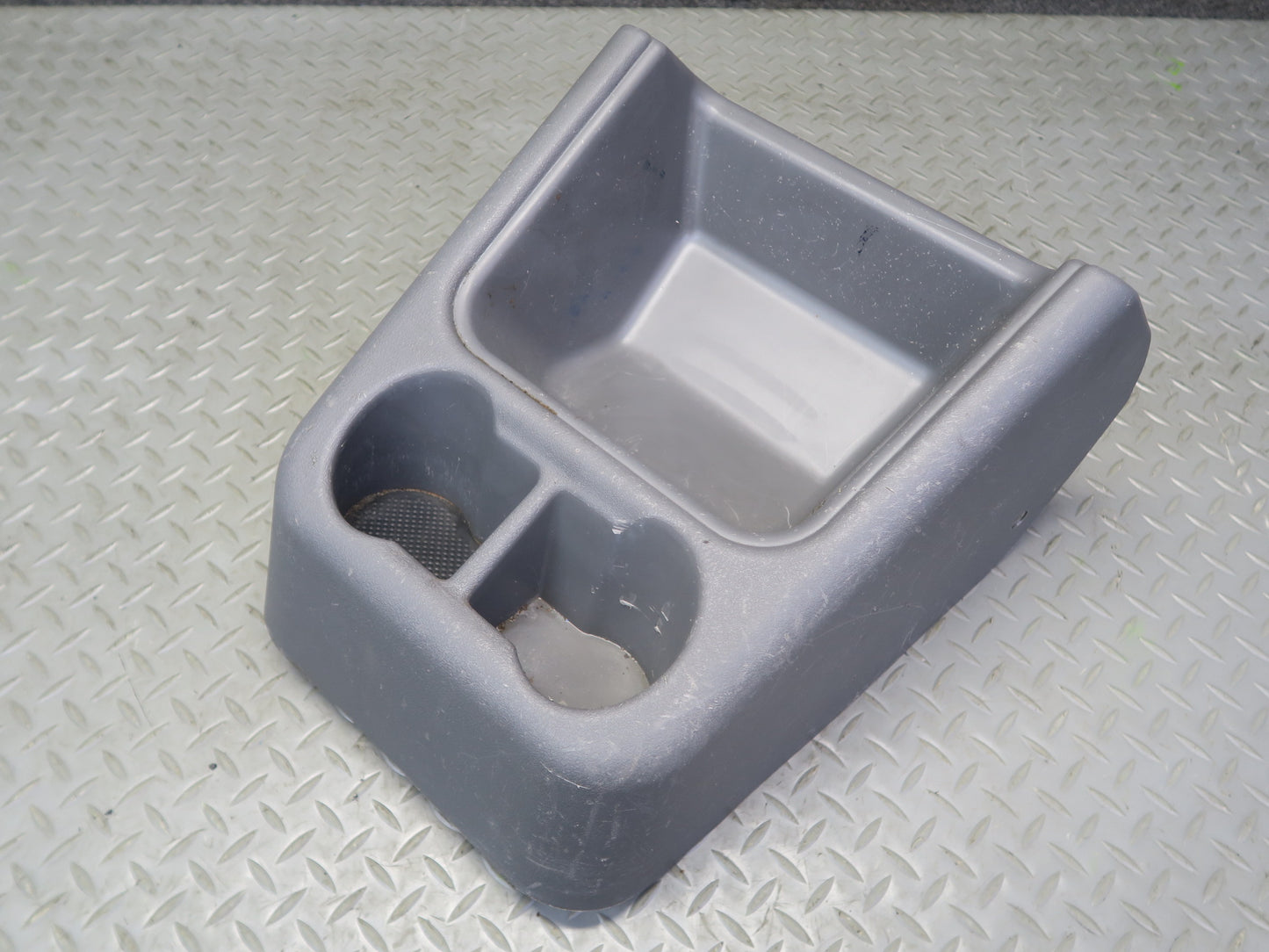 99-03 VW Eurovan T4 Center Console Trim CUP Holder Panel Gray 7DB858570A OEM