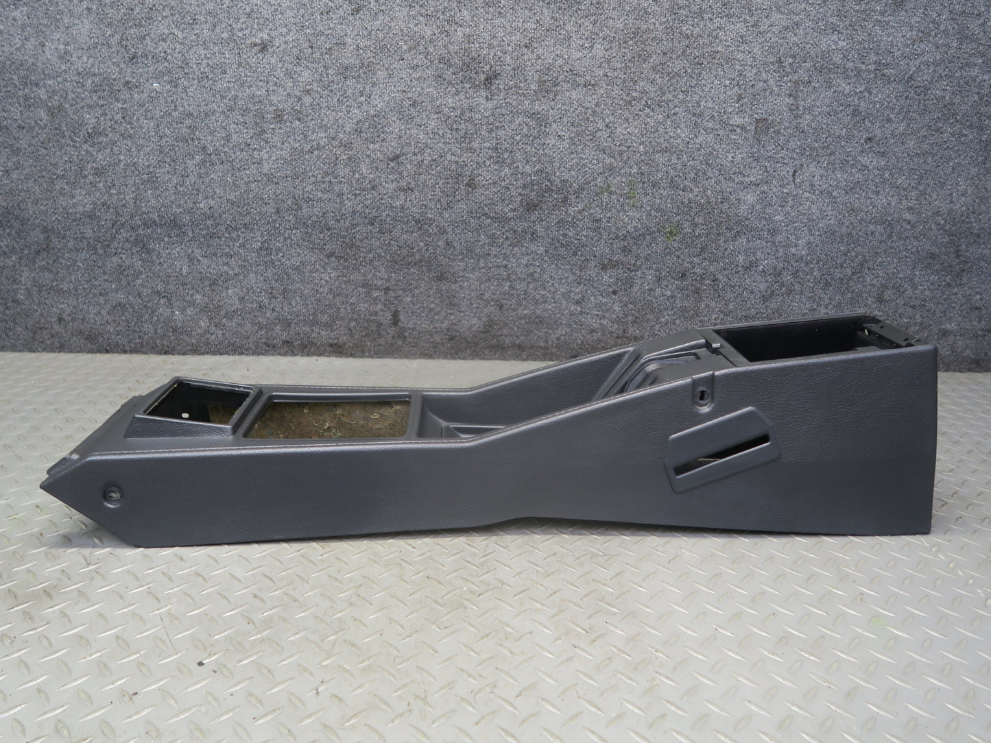 84-88 Toyota Cressida MX73 Sedan Center Console Trim Cover Panel Black OEM