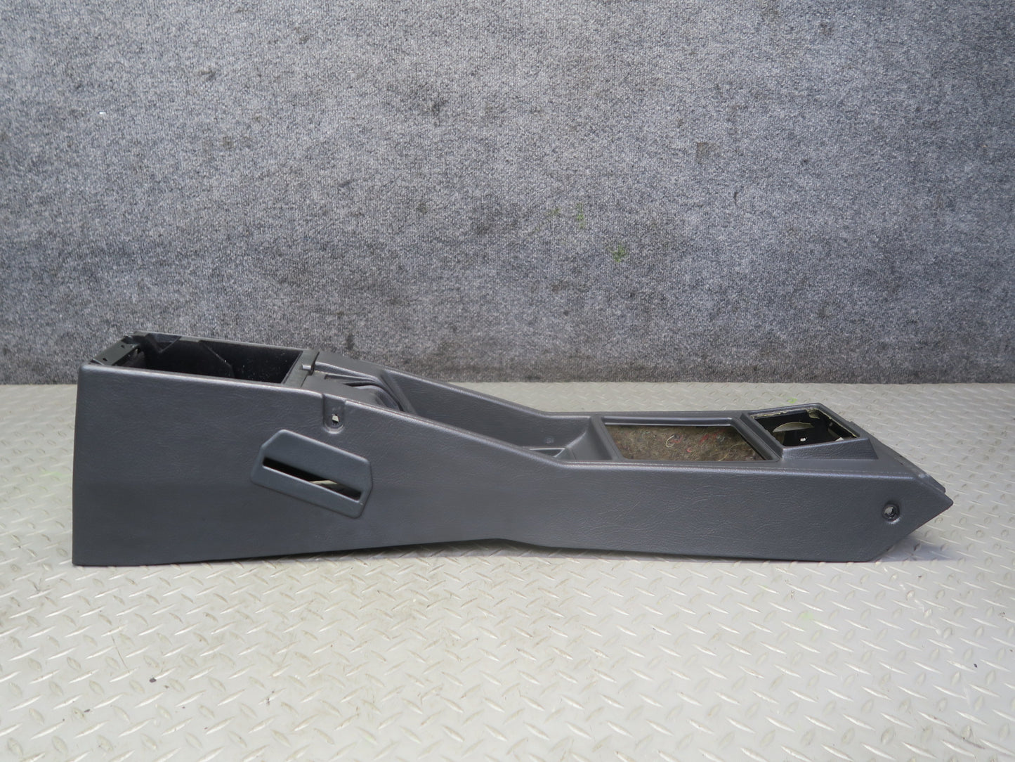 84-88 Toyota Cressida MX73 Sedan Center Console Trim Cover Panel Black OEM