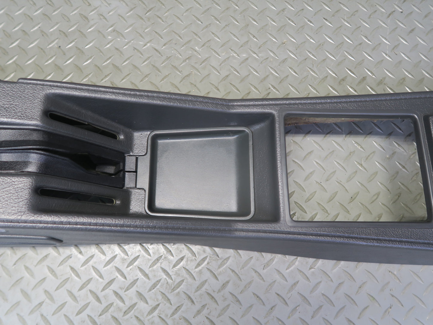 84-88 Toyota Cressida MX73 Sedan Center Console Trim Cover Panel Black OEM