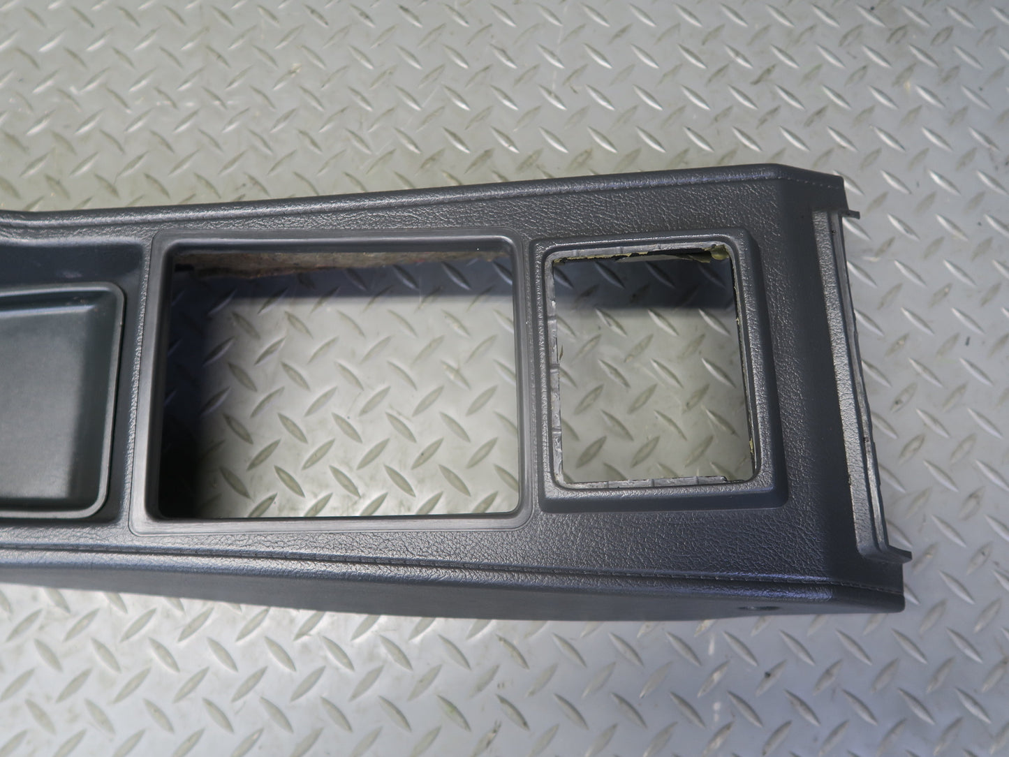 84-88 Toyota Cressida MX73 Sedan Center Console Trim Cover Panel Black OEM