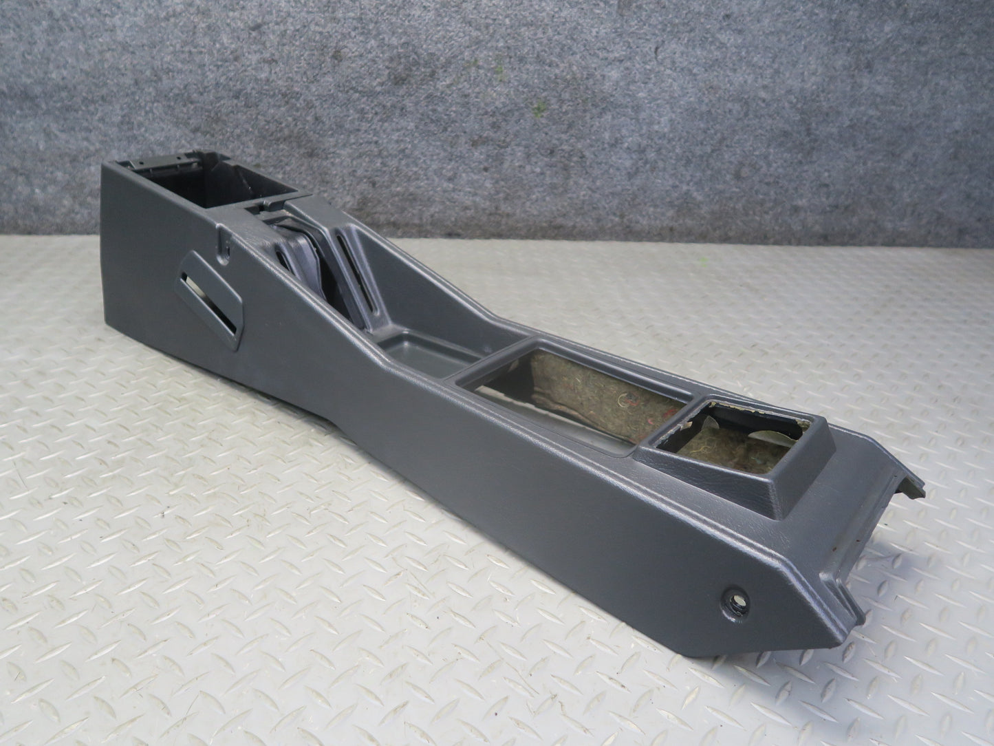 84-88 Toyota Cressida MX73 Sedan Center Console Trim Cover Panel Black OEM