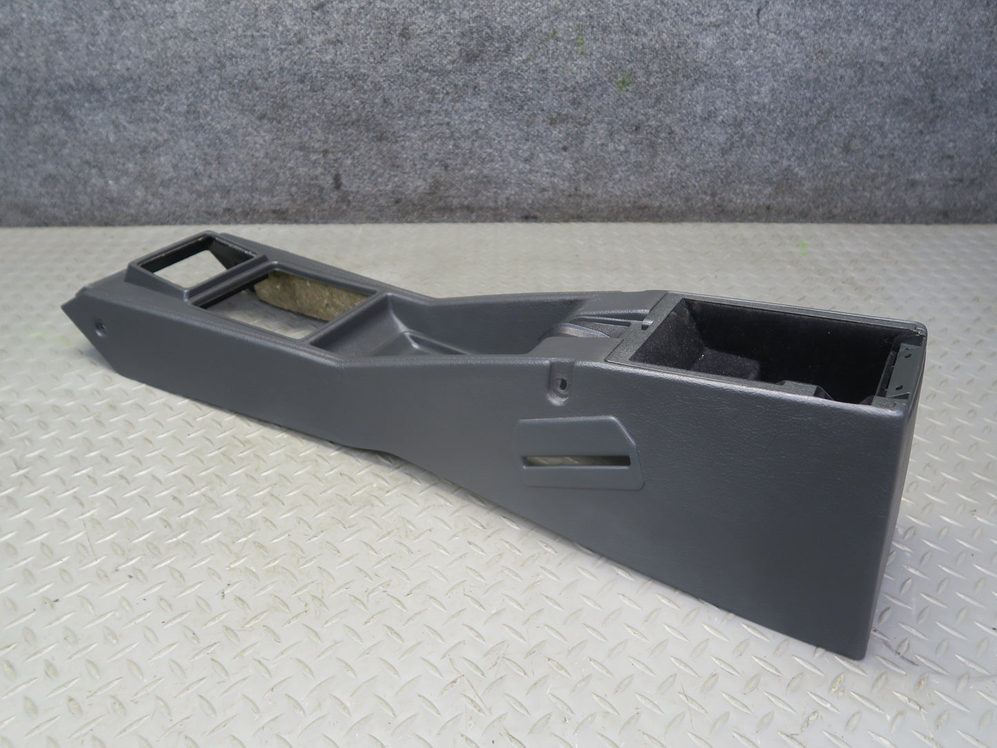84-88 Toyota Cressida MX73 Sedan Center Console Trim Cover Panel Black OEM
