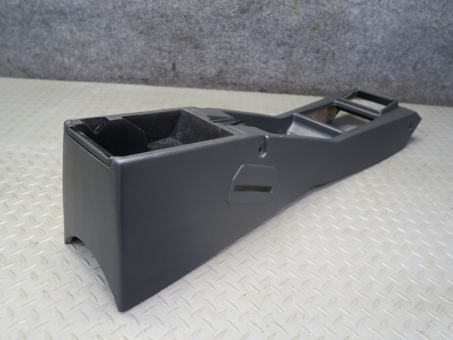 84-88 Toyota Cressida MX73 Sedan Center Console Trim Cover Panel Black OEM