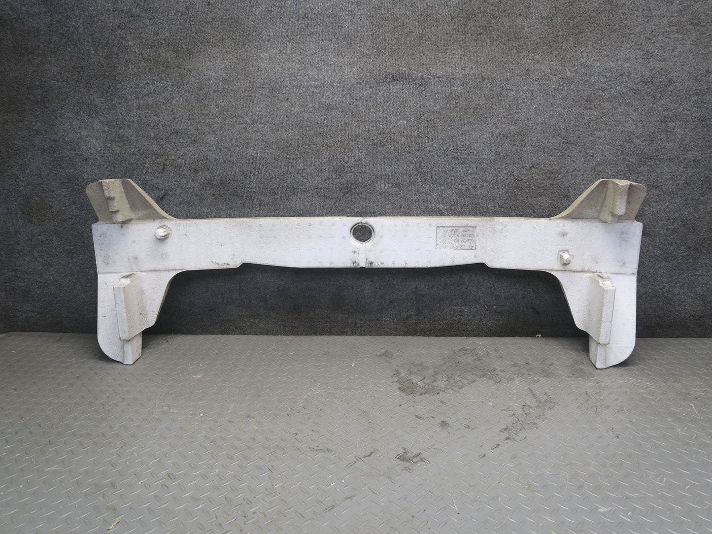 09-20 Nissan Z34 370Z Rear Bumper Impact Reinforcement Bar w Foam Absorber OEM