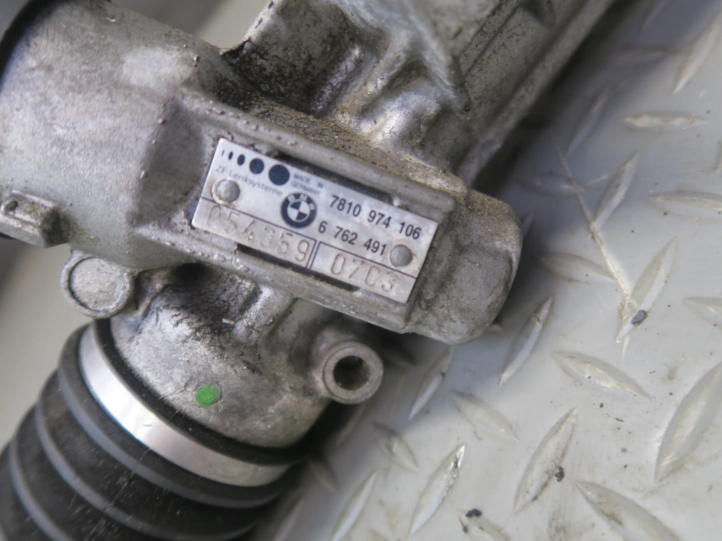 03-08 BMW E86 E85 Z4 Power Steering Rack & Pinion 67K Miles 6762491 OEM