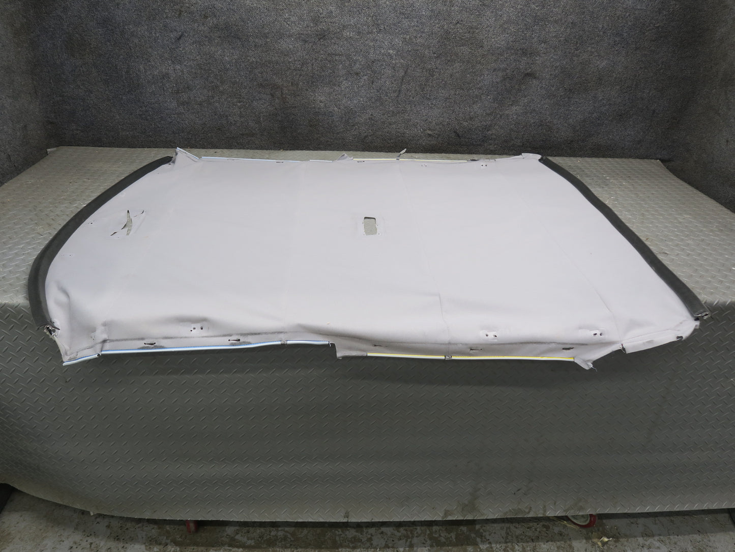84-88 Toyota Cressida MX73 Sedan Headliner Trim Cover Panel Gray OEM