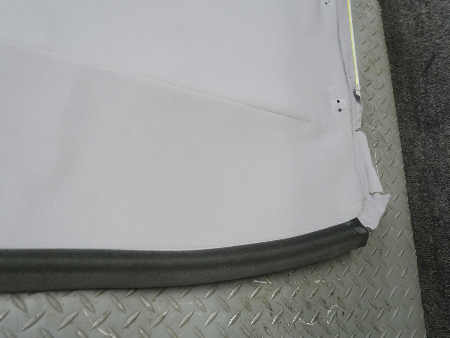 84-88 Toyota Cressida MX73 Sedan Headliner Trim Cover Panel Gray OEM