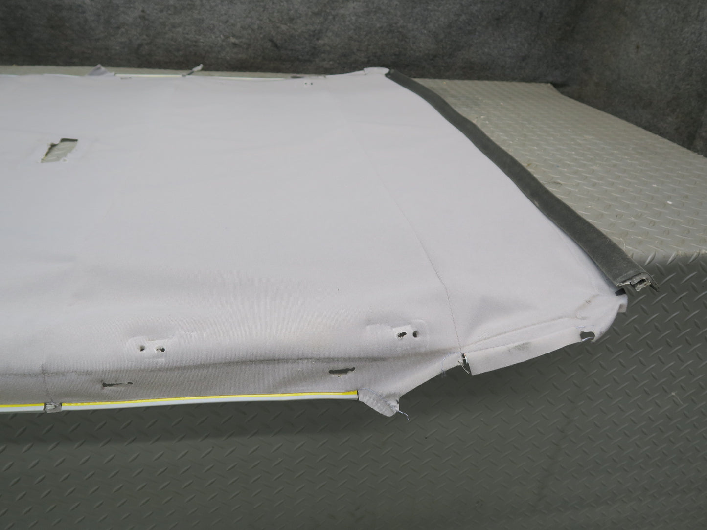 84-88 Toyota Cressida MX73 Sedan Headliner Trim Cover Panel Gray OEM