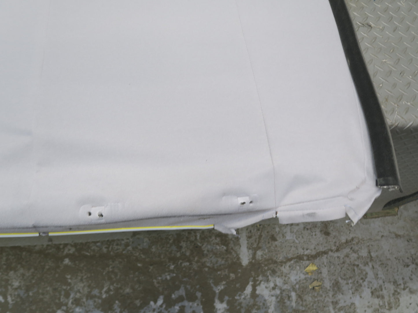 84-88 Toyota Cressida MX73 Sedan Headliner Trim Cover Panel Gray OEM