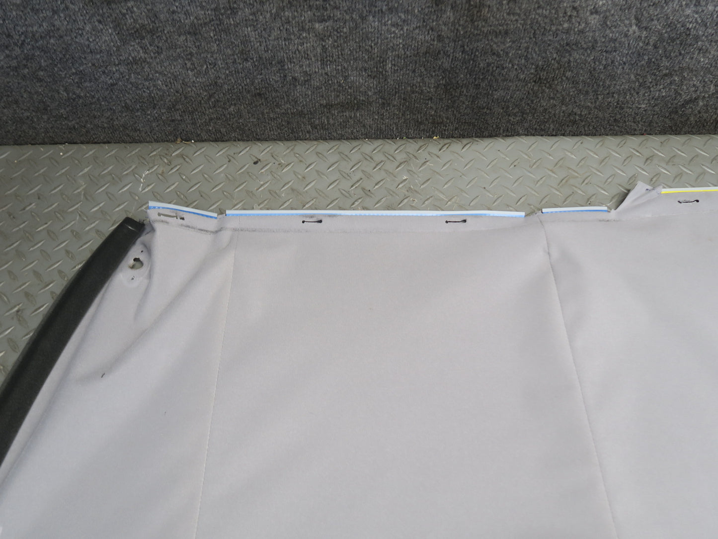 84-88 Toyota Cressida MX73 Sedan Headliner Trim Cover Panel Gray OEM