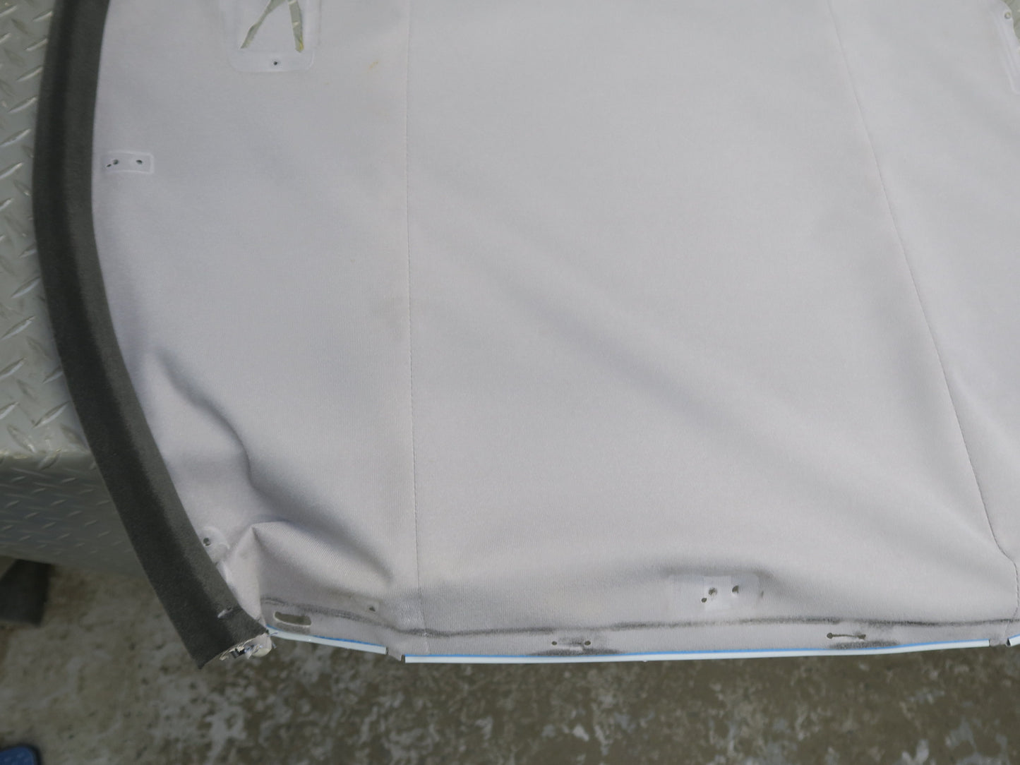 84-88 Toyota Cressida MX73 Sedan Headliner Trim Cover Panel Gray OEM