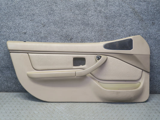96-98 BMW E36/7 Z3 Left Door Interior Trim Panel Sand Beige OEM