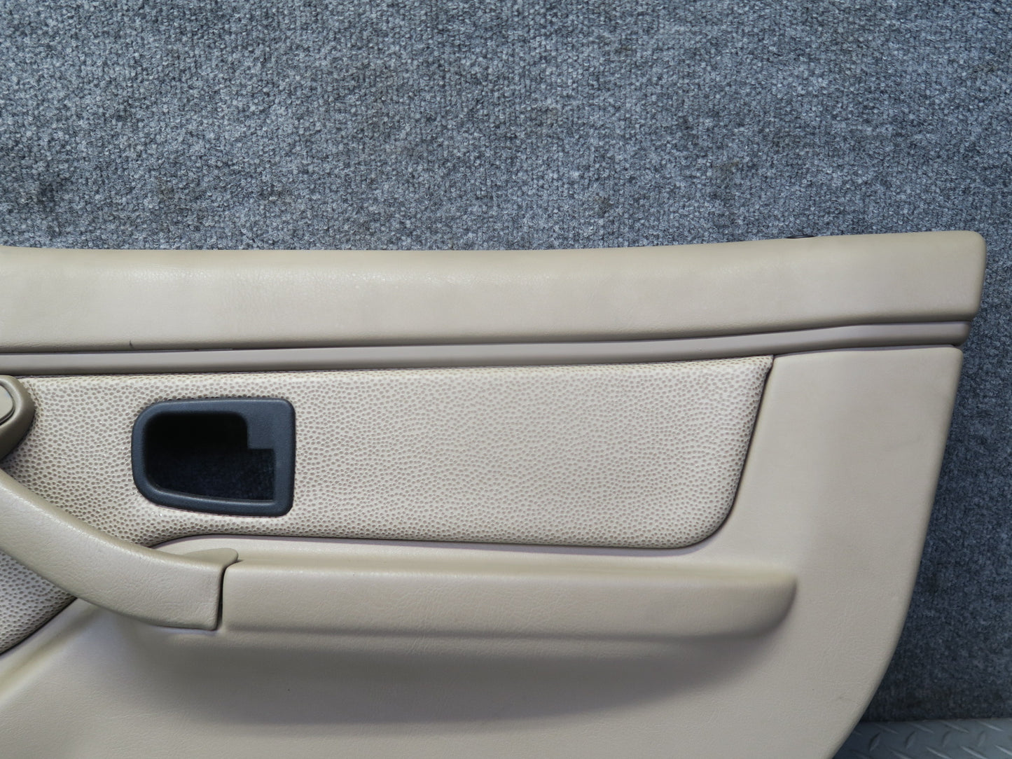 96-98 BMW E36/7 Z3 Right Door Interior Trim Panel Sand Beige OEM