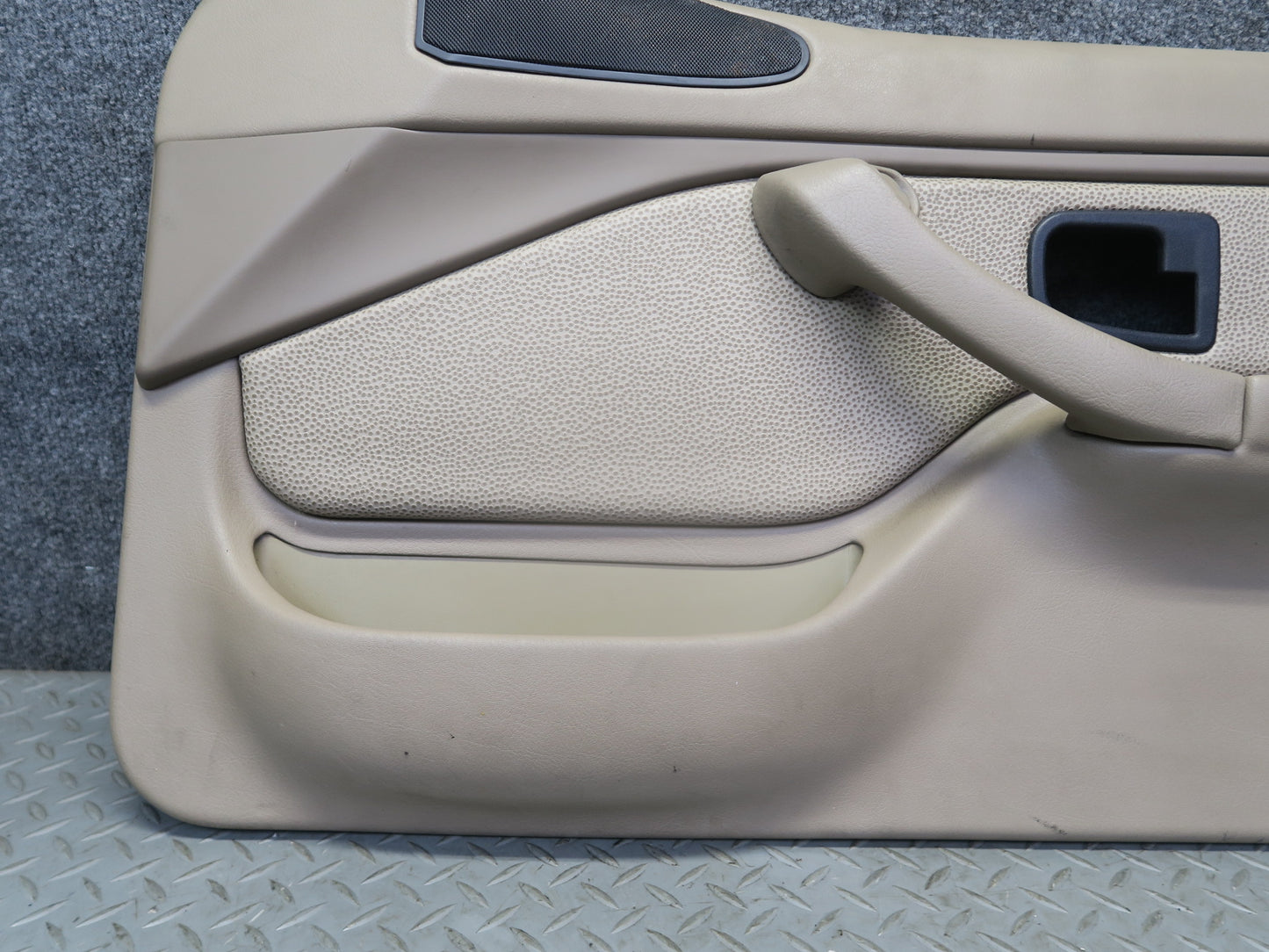 96-98 BMW E36/7 Z3 Right Door Interior Trim Panel Sand Beige OEM