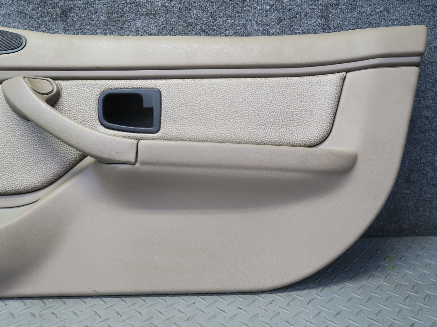 96-98 BMW E36/7 Z3 Right Door Interior Trim Panel Sand Beige OEM