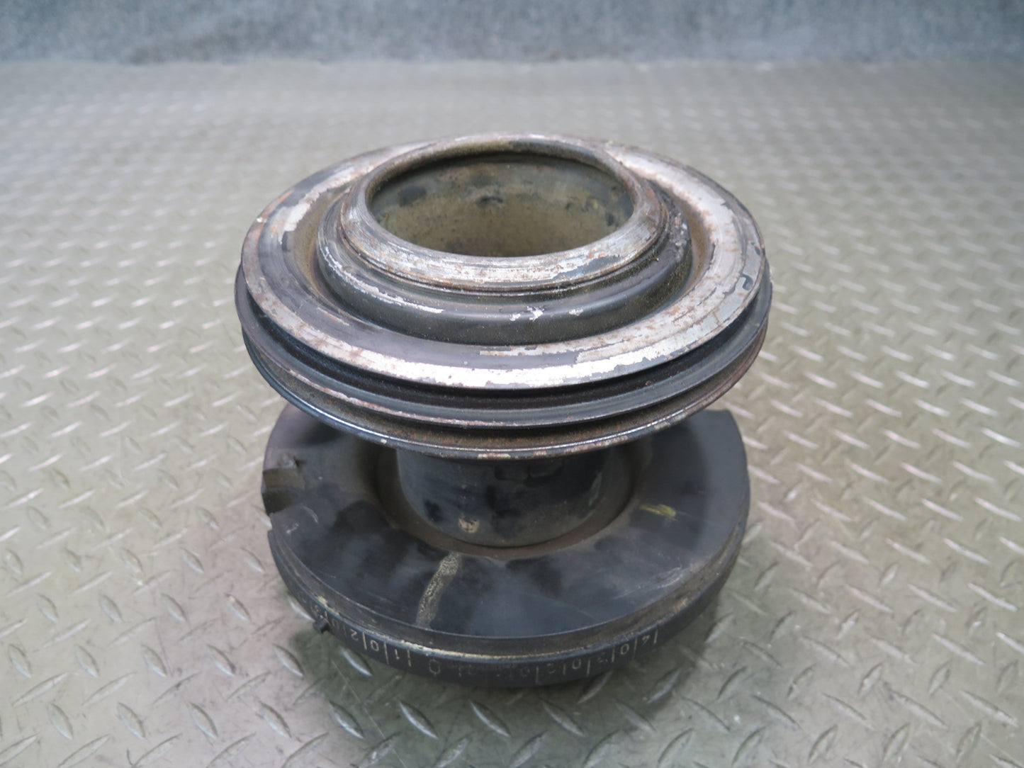 86-91 Mercedes W126 560SEC 560SEL M117 Harmonic Balancer w Crankshaft Pulley OEM