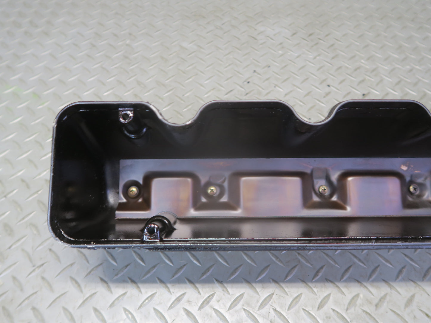 86-91 Mercedes W126 560SEC 560SEL Left & Right Engine Head Valve Cover Set OEM