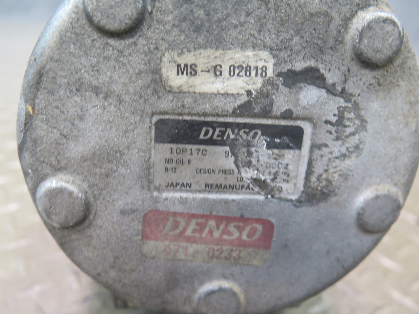86-91 Mercedes W126 560SEL A/C Air Condition Compressor HFC134A Denso