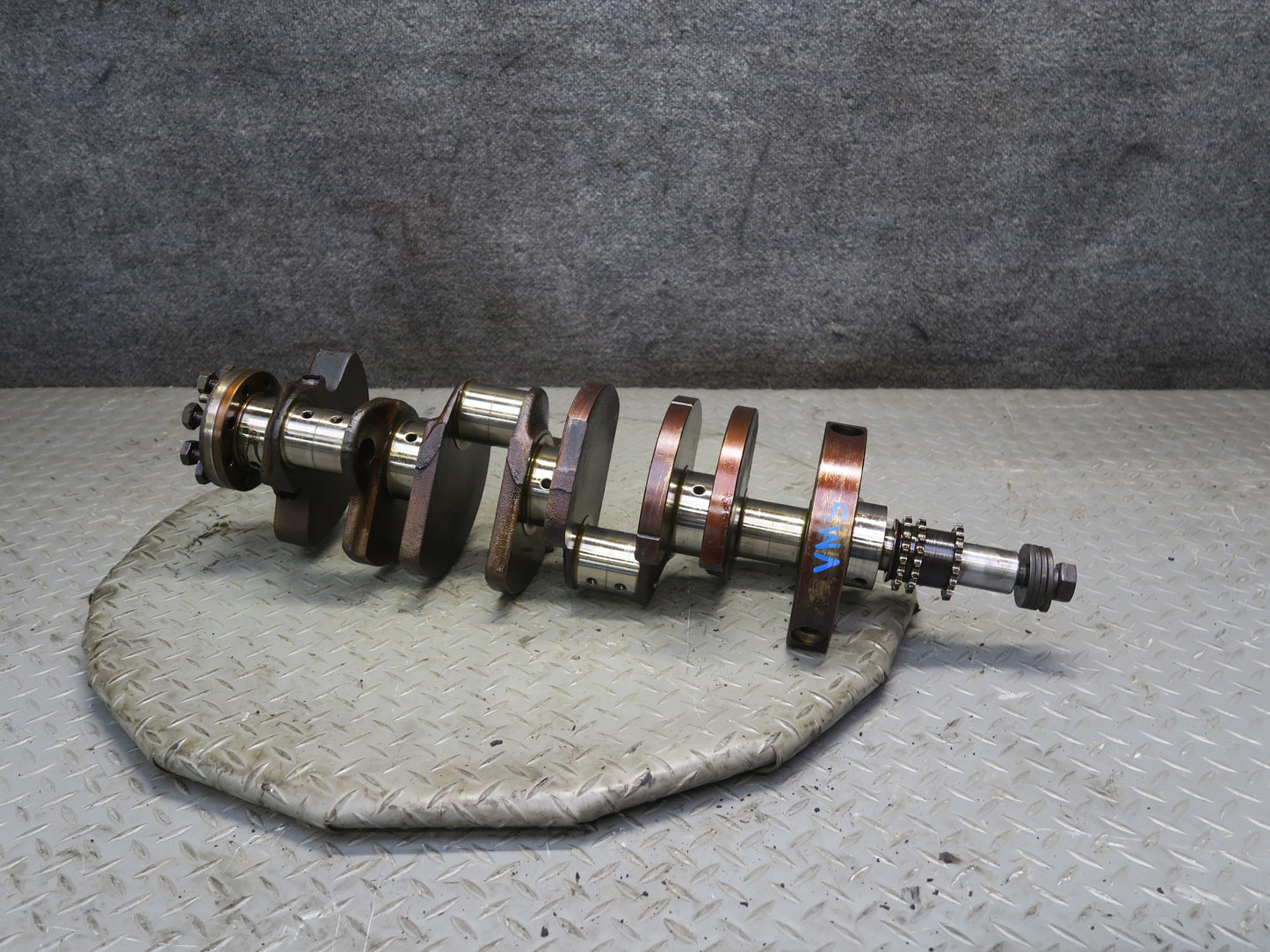 86-91 Mercedes W126 560SEC 560SEL M117 Engine Crankshaft 1170312701 OEM