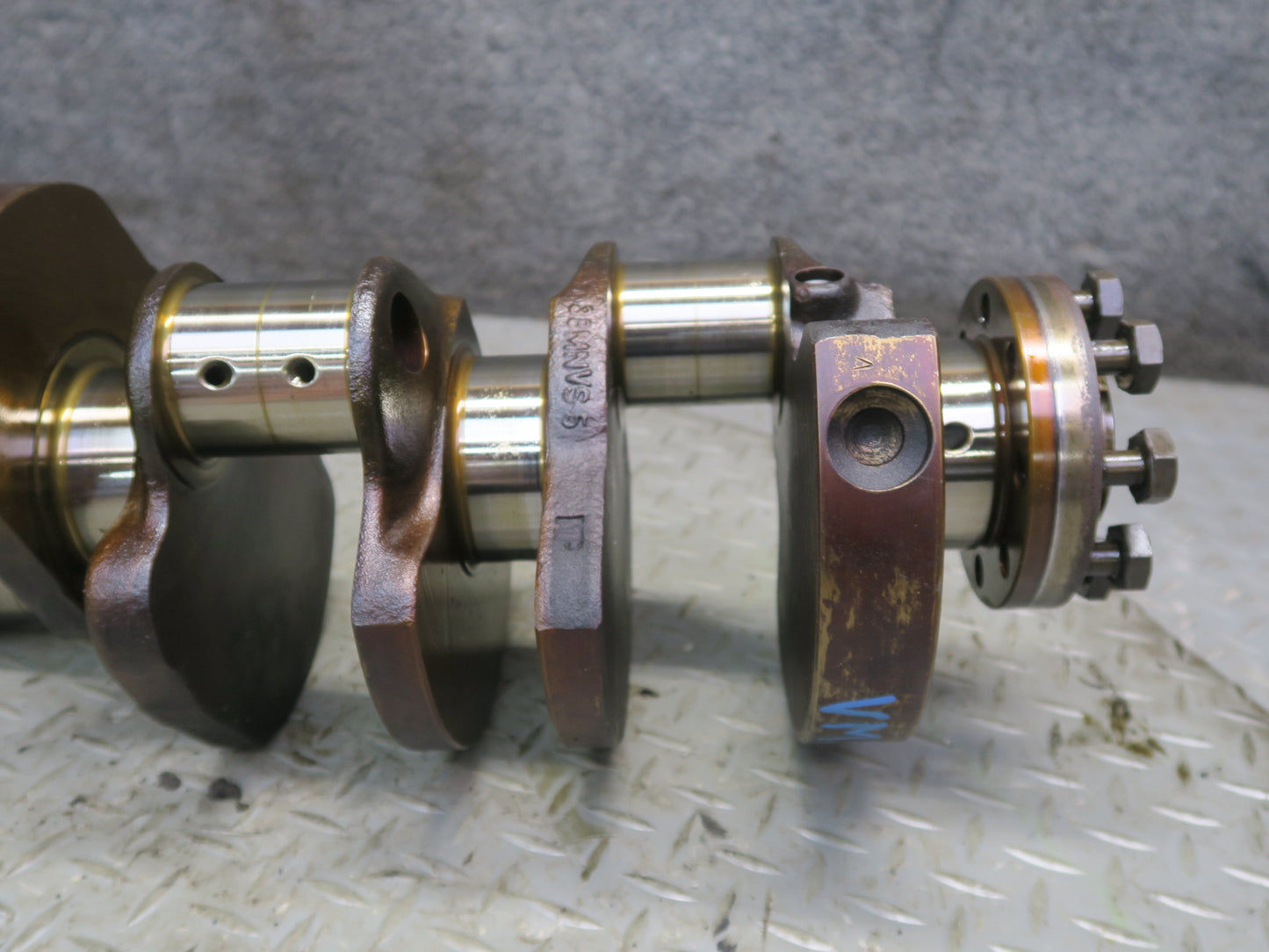 86-91 Mercedes W126 560SEC 560SEL M117 Engine Crankshaft 1170312701 OEM