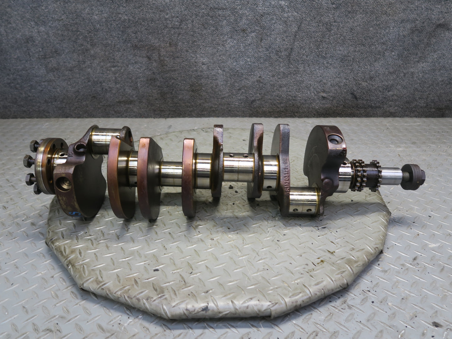 86-91 Mercedes W126 560SEC 560SEL M117 Engine Crankshaft 1170312701 OEM