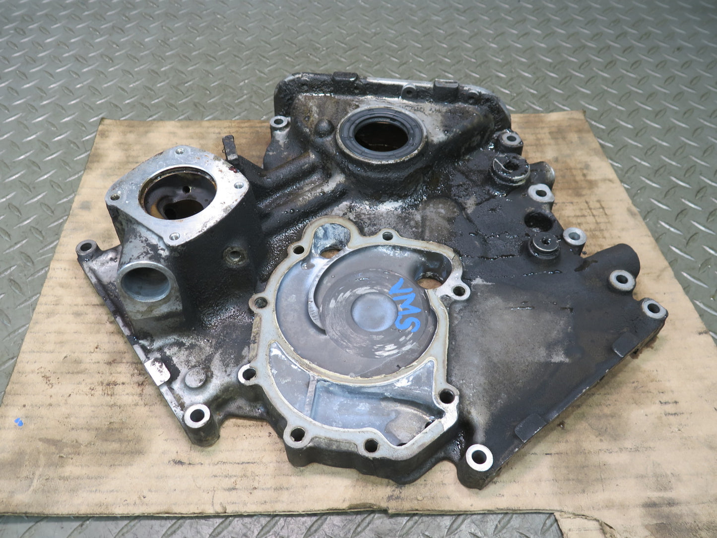 86-91 Mercedes W126 C126 560SEL 560SEC M117 Engine Timing Cover OEM