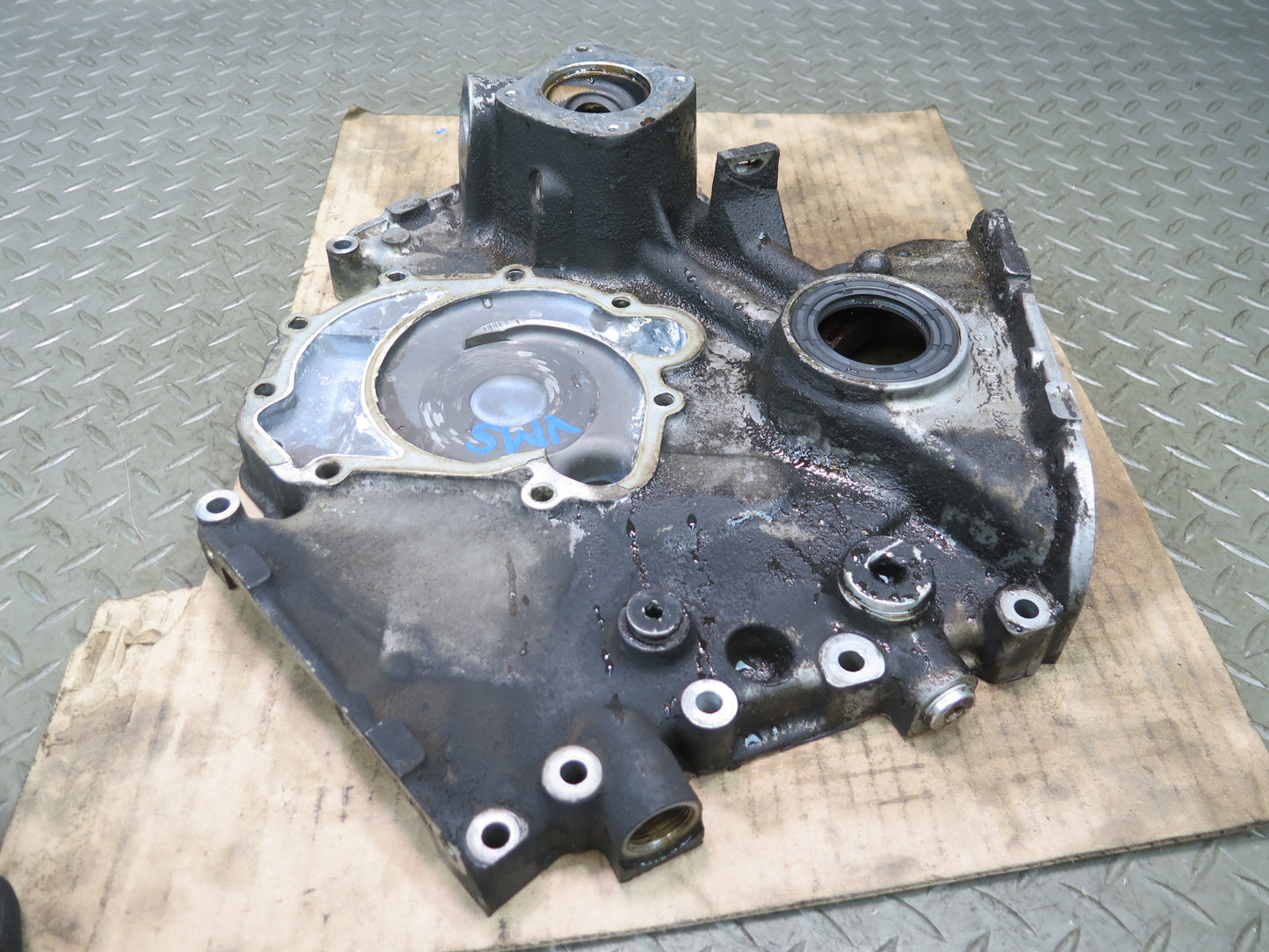 86-91 Mercedes W126 C126 560SEL 560SEC M117 Engine Timing Cover OEM