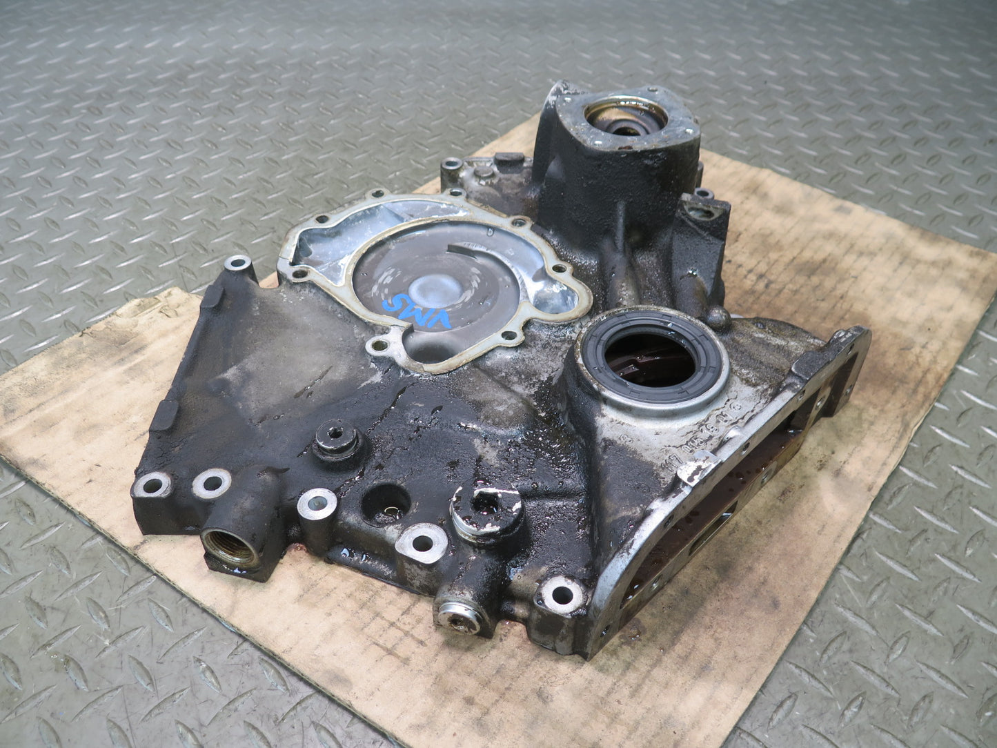 86-91 Mercedes W126 C126 560SEL 560SEC M117 Engine Timing Cover OEM