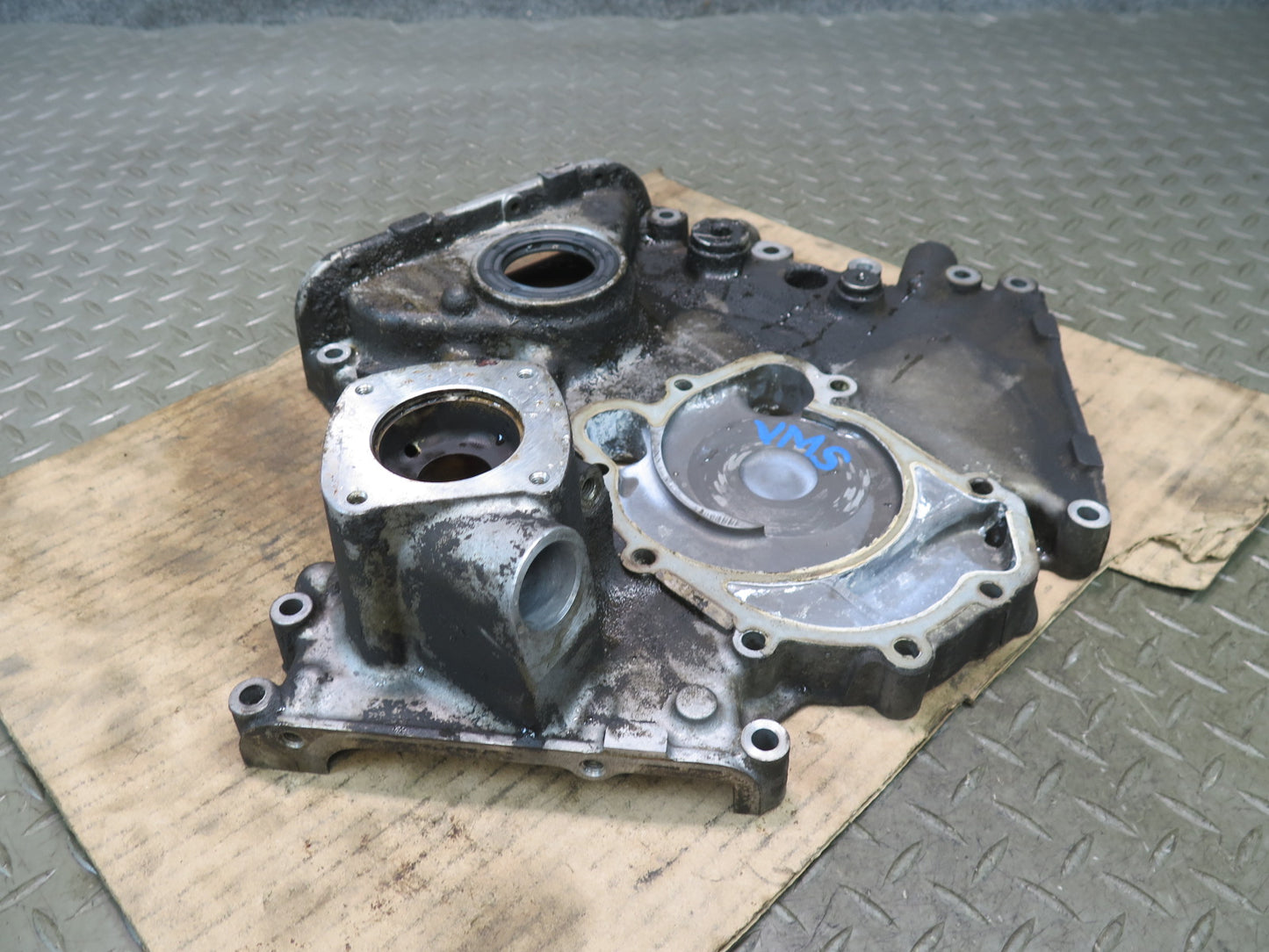 86-91 Mercedes W126 C126 560SEL 560SEC M117 Engine Timing Cover OEM