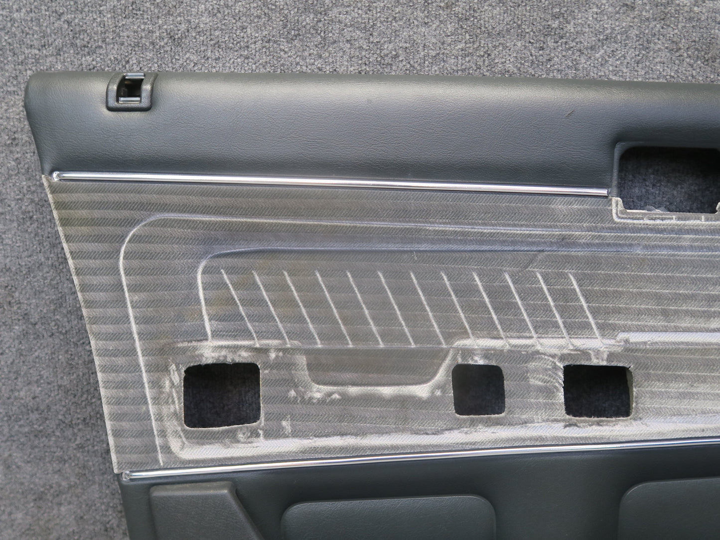84-88 Toyota Cressida MX73 Sedan Front Door Interior Trim Cover Panel Set OEM