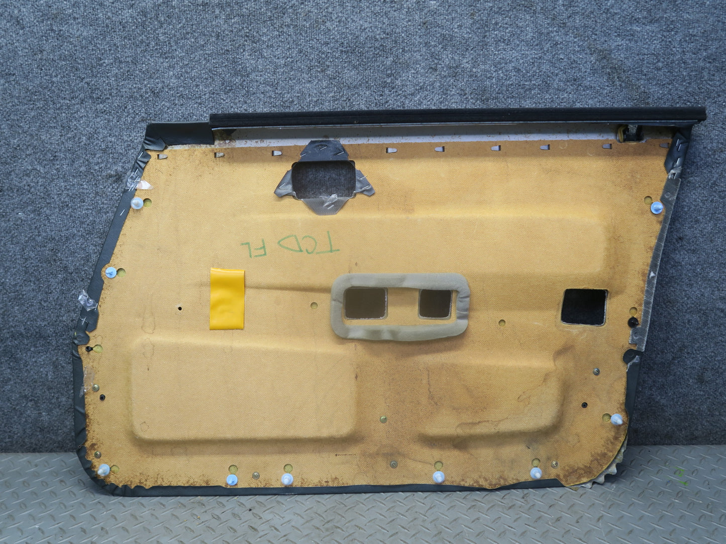 84-88 Toyota Cressida MX73 Sedan Front Door Interior Trim Cover Panel Set OEM