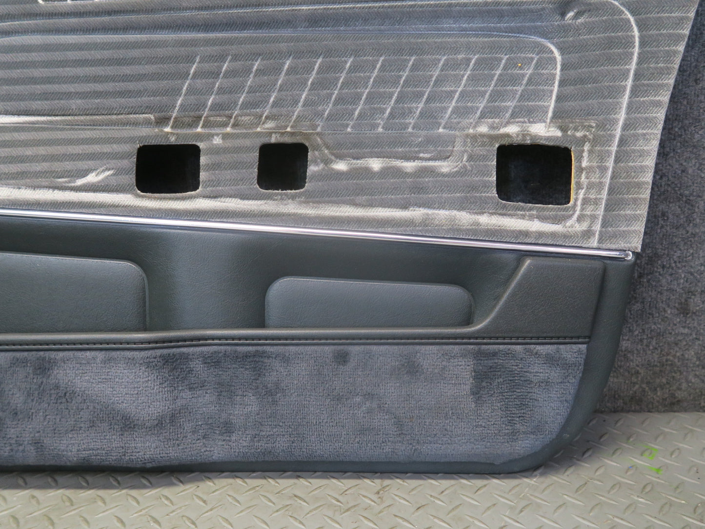 84-88 Toyota Cressida MX73 Sedan Front Door Interior Trim Cover Panel Set OEM