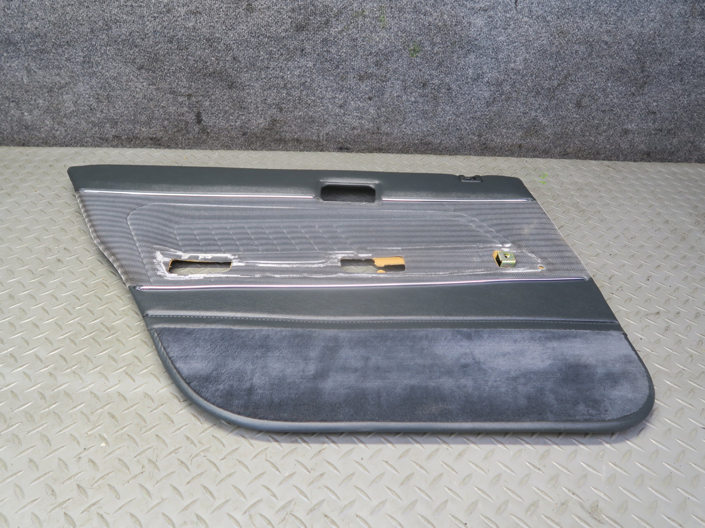 84-88 Toyota Cressida MX73 Sedan Rear Door Interior Trim Cover Panel Set OEM