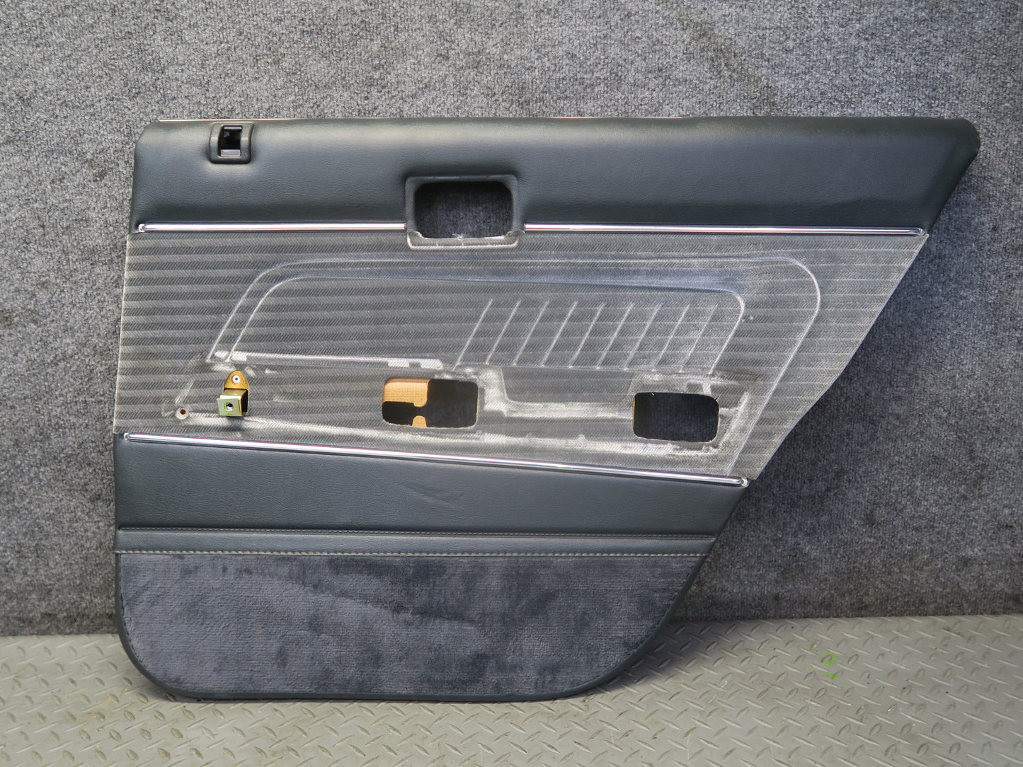 84-88 Toyota Cressida MX73 Sedan Rear Door Interior Trim Cover Panel Set OEM