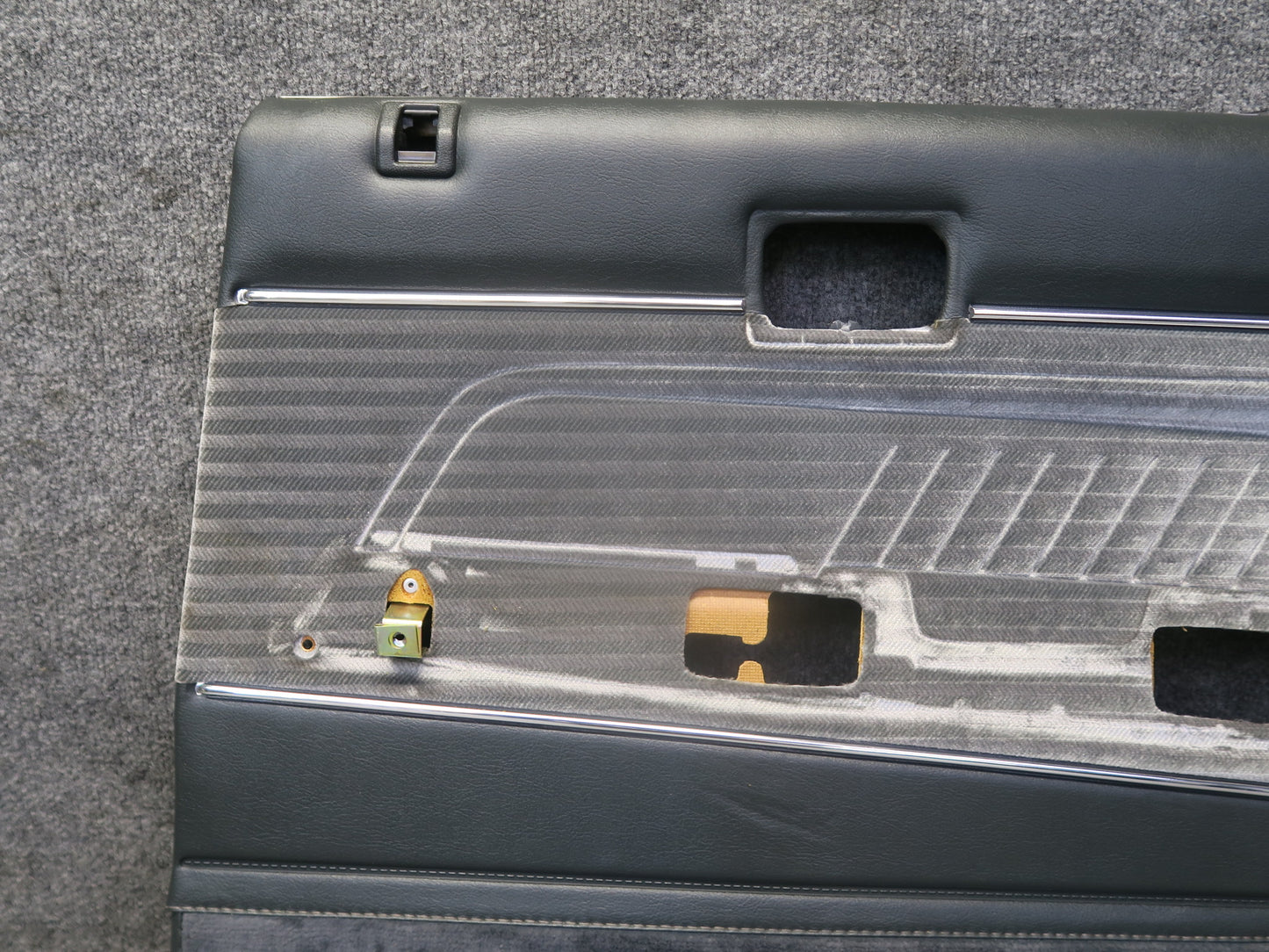 84-88 Toyota Cressida MX73 Sedan Rear Door Interior Trim Cover Panel Set OEM