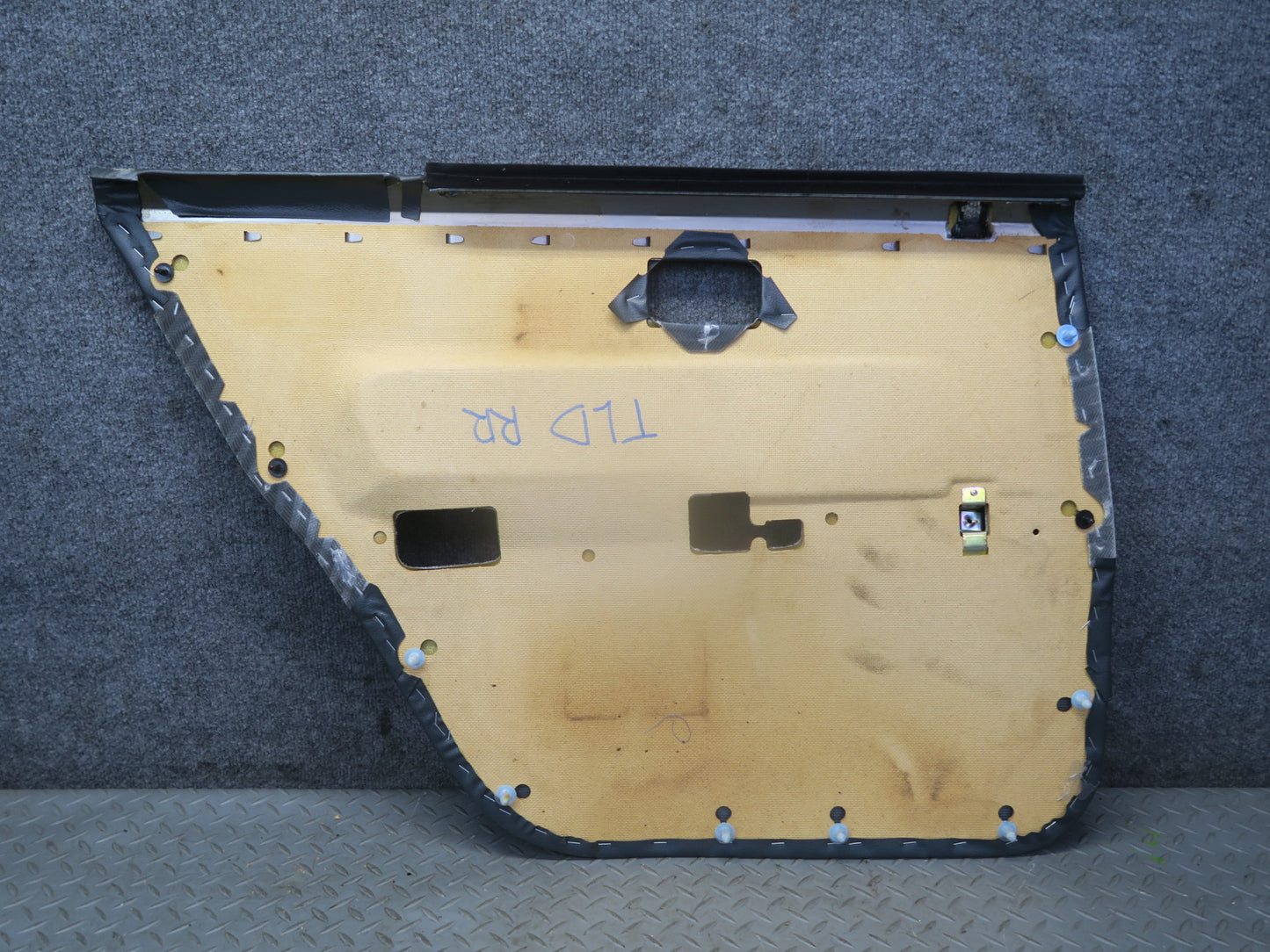 84-88 Toyota Cressida MX73 Sedan Rear Door Interior Trim Cover Panel Set OEM