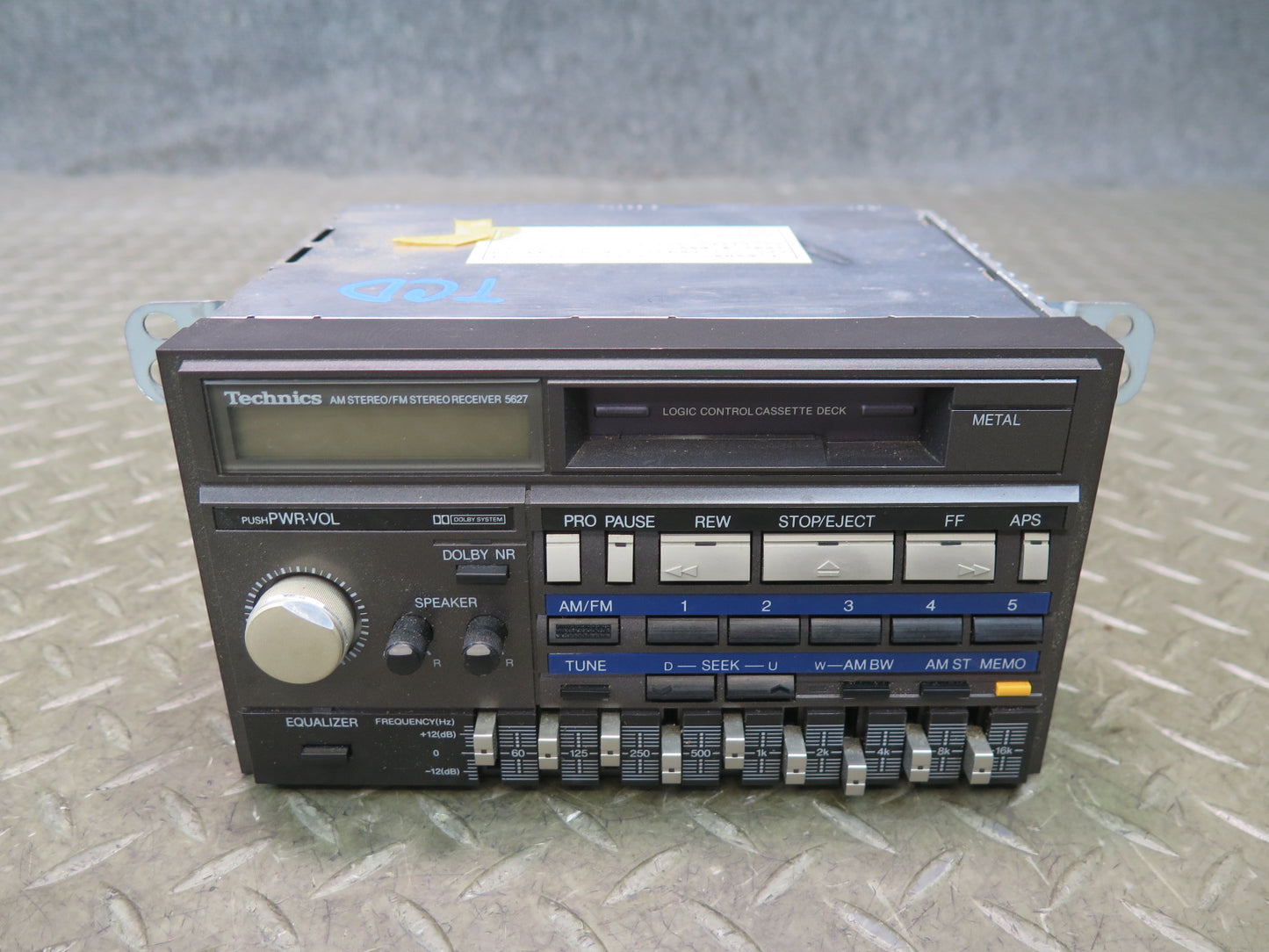 85-86 Toyota Cressida MX73 Audio Radio Head Unit Cassette Receiver 45K Miles OEM