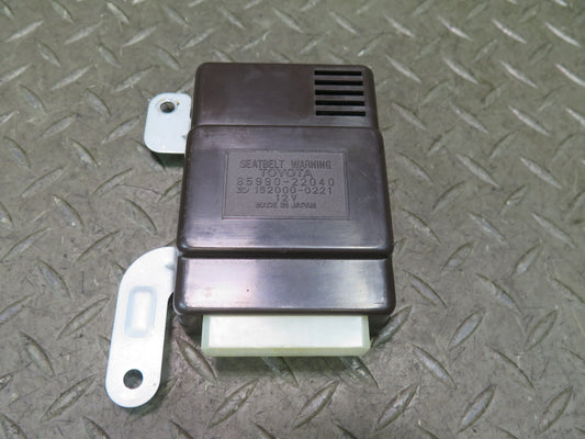 84-86 Toyota Cressida MX73 Seat Belt Warning Control Module 85990-22040 OEM